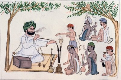 Liquor Shop (Saqi-Khana) by Punjabi School
